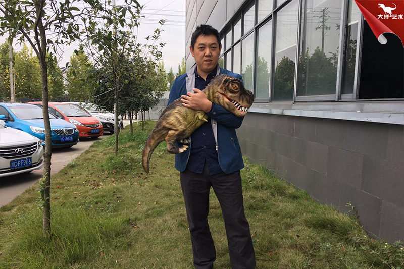 恐龍手偶,抱在手里的恐龍