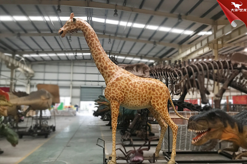 長頸鹿模型,仿真長頸鹿,動物模型展覽